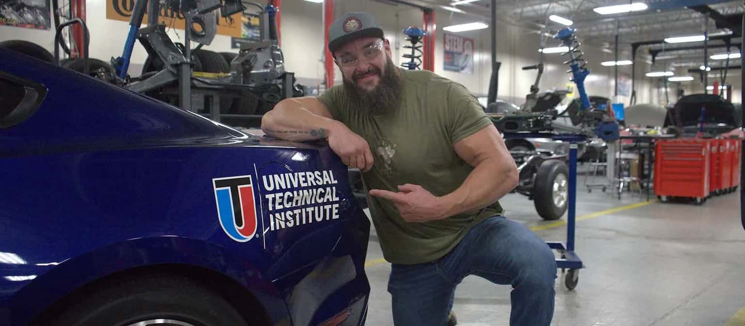 UTI Tag Teams With Pro Wrestler Adam Scherr