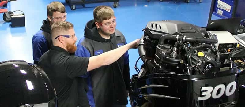 Graduate Ryan Ramsay Is Teaching the Next Generation of Marine Technicians