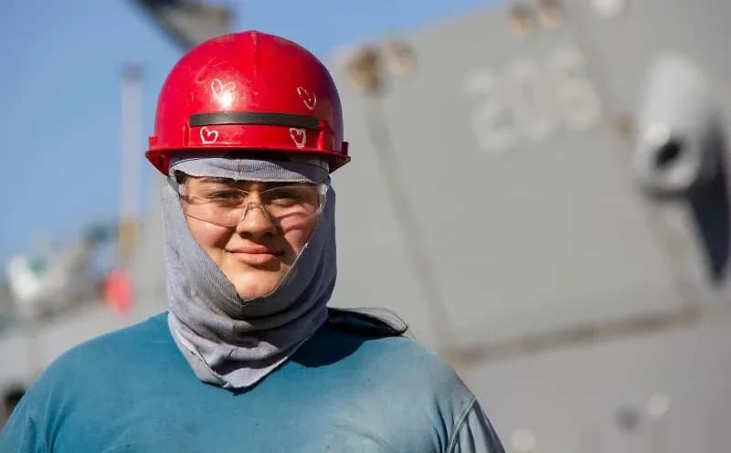Women welder