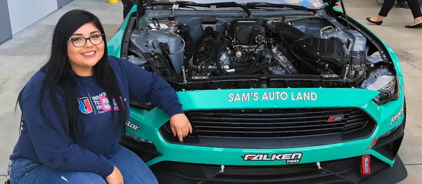 Meet Jazmin Rivera: UTI Grad, Diesel Technician and Business Owner