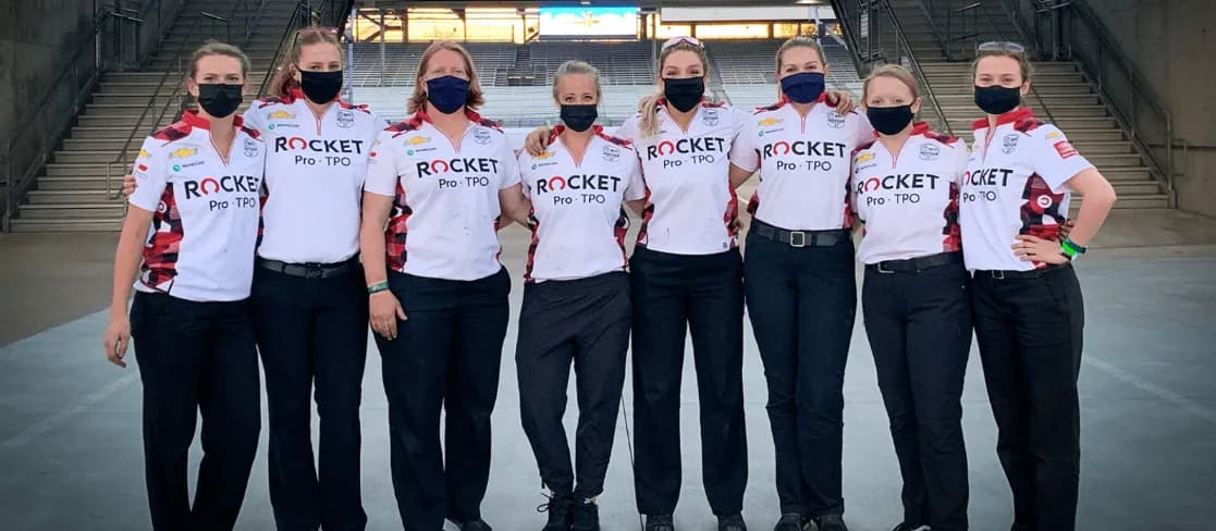 UTI Grads Join Female-Forward IndyCar Pit Crew