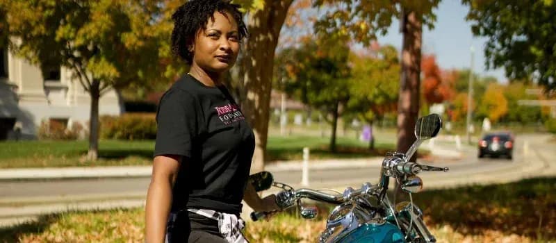UTI Grad Makes History as First Black Female Harley-Davidson Tech in Her State