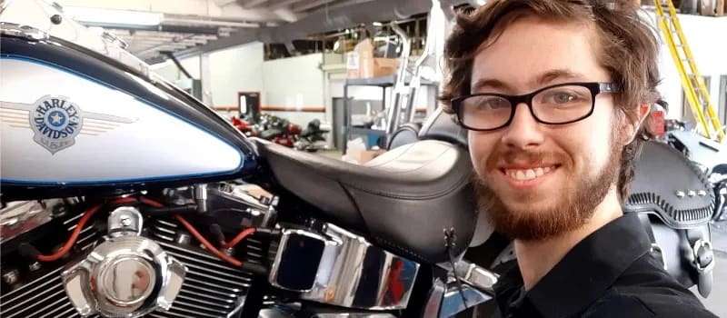 MMI Grad Zach Gaulin: From Motorcycle Enthusiast to Technician