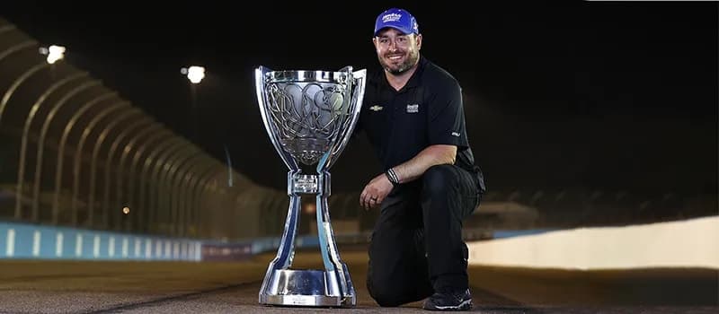 Grad Brandon Harder Helped With a Crucial Pit Stop at the Cup Series Championship